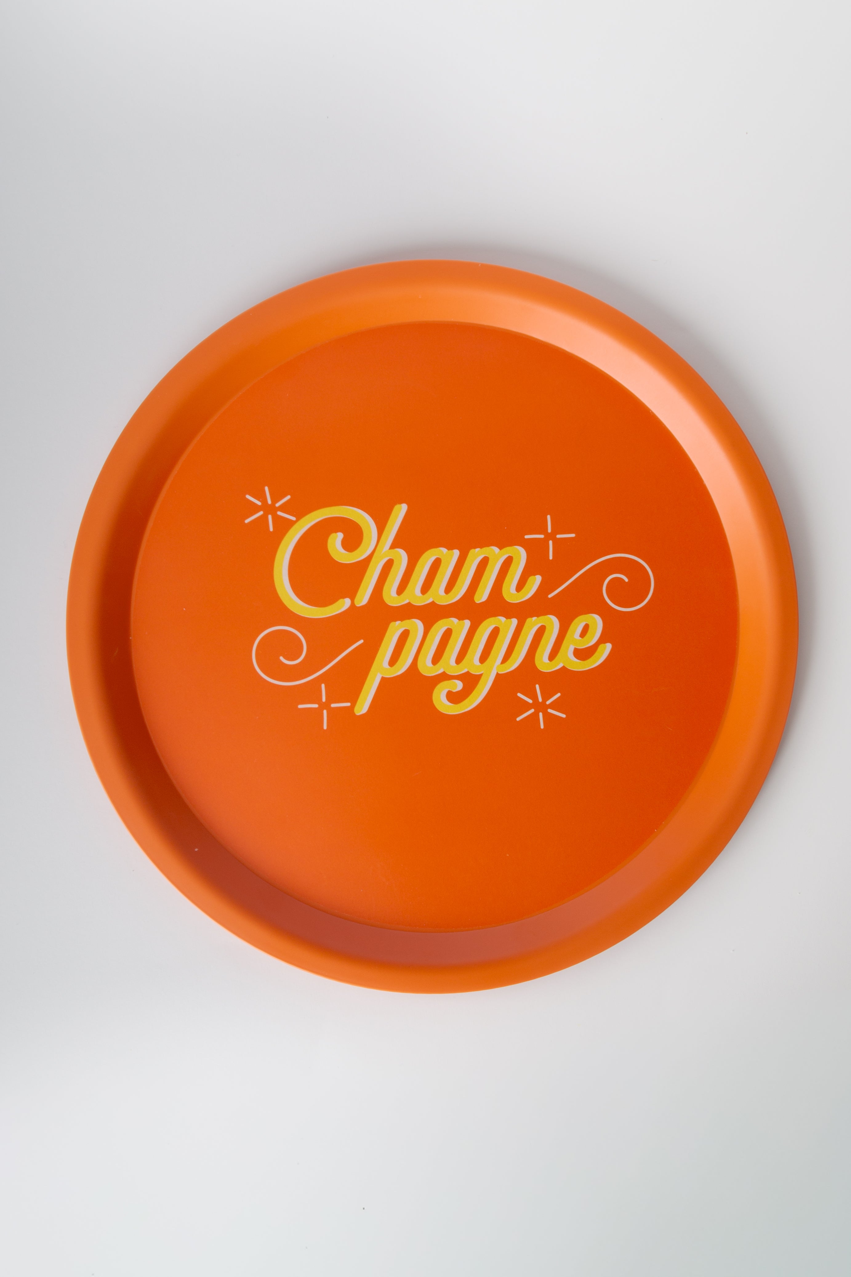 Vassoio Champagne D 34,8 cm Arancione Blogo