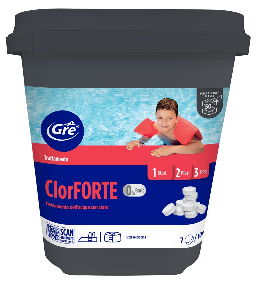 Gre Cloro Shock ClorFORTE in 30g Tabletten 5kg