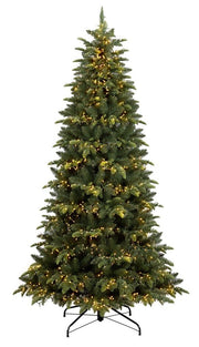 Albero di Natale Parco luminoso 210cm 3200 LED Verde