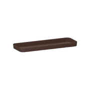 Sottofioriera rettangolare in plastica Cleo 60cm Bronzo VECA