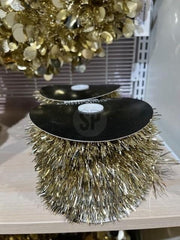 Ghirlanda tinsel in rotolo 10 m champagne PERAGA CHRISTMAS