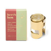 Tappo Champagne The Timmy Oro Acciaio Inox