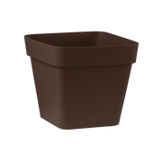 Vaso quadrato Cleo 24 cm bronzo VECA