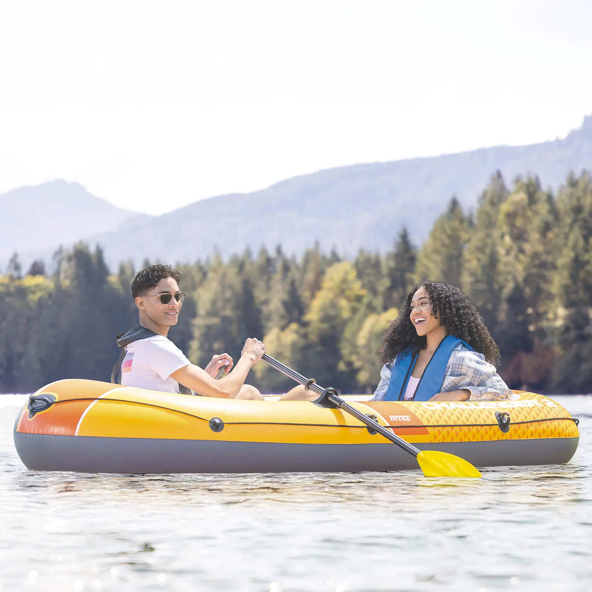 Intex Challenger 2-Sitzer-Beiboot, 236 x 114 x 41 cm
