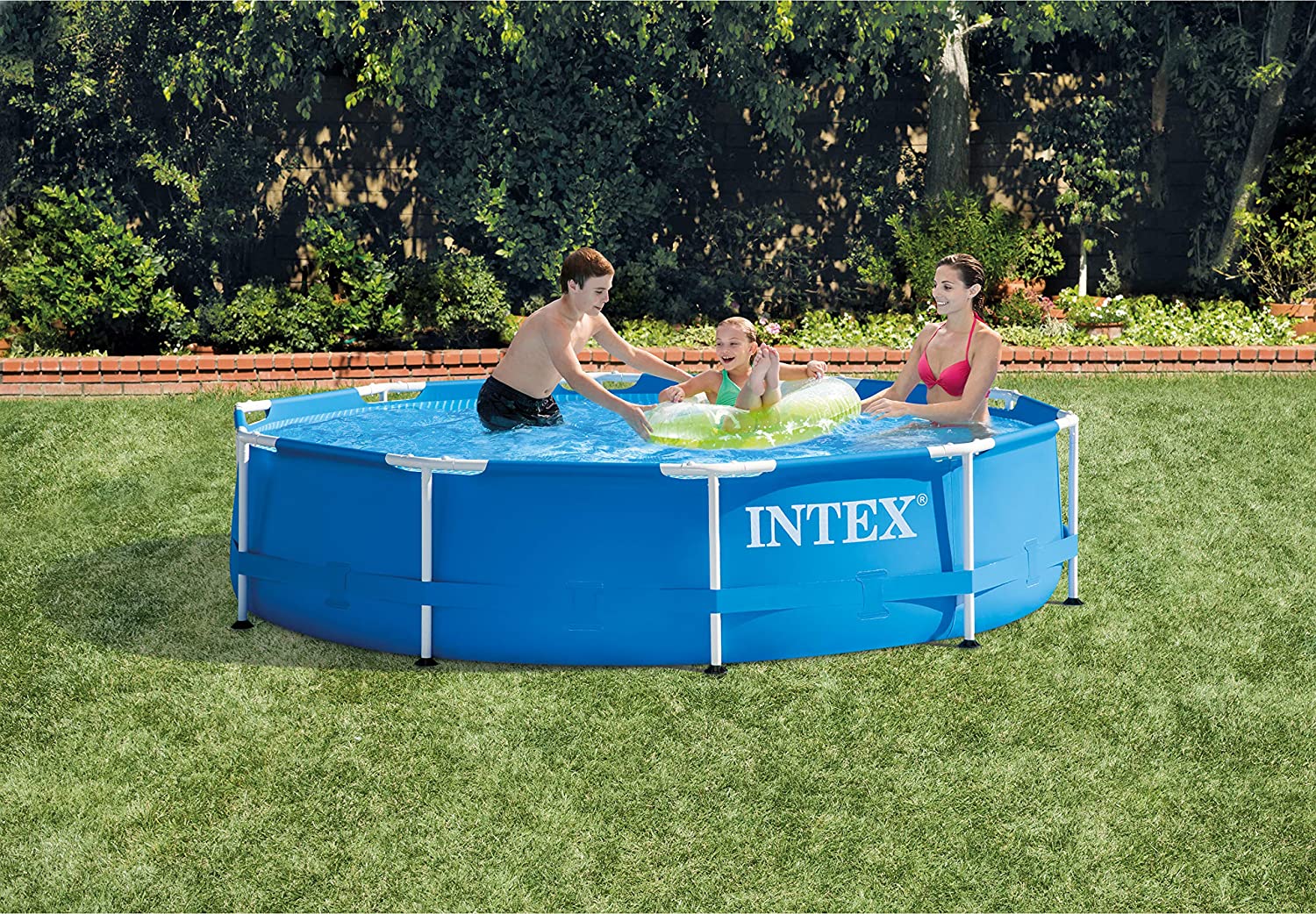 PISCINA ROTONDA 305X76CM METAL FRAME