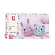 Kit Creativo 2 Piccoli Animali Pompon