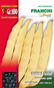 BUSTA SEMI DI FAGIOLO SUPERNANO GIALLO 100 GR