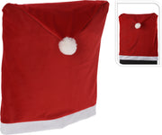 COPRISEDIA CON CAPPELLO DI NATALE ROSSO 75CM