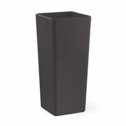VASO CACHE-POT CLOU QUADRATO H.85CM ANTRACITE
