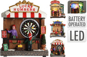 SCENETTA AL LUNAPARK 16CM ASSORTITA