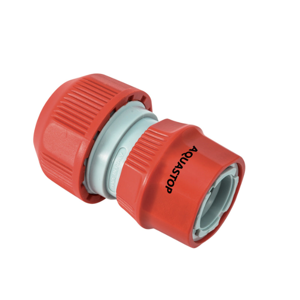 RACCORDO RAPIDO CON AQUASTOP PER TUBO 1/2 O 5/8