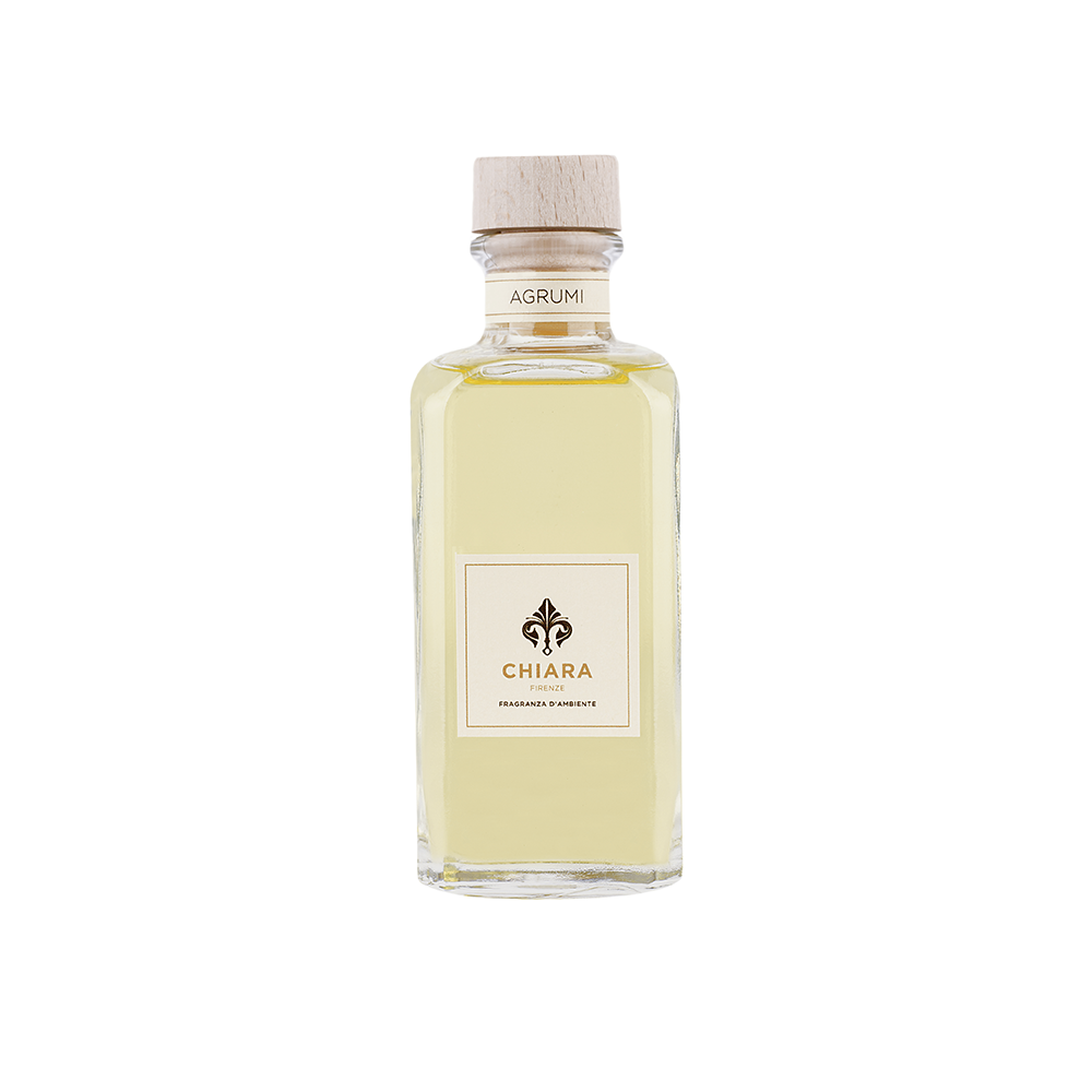 DIFFUSORE CON BASTONCINI FRAGRANZA AGRUMI 100ML