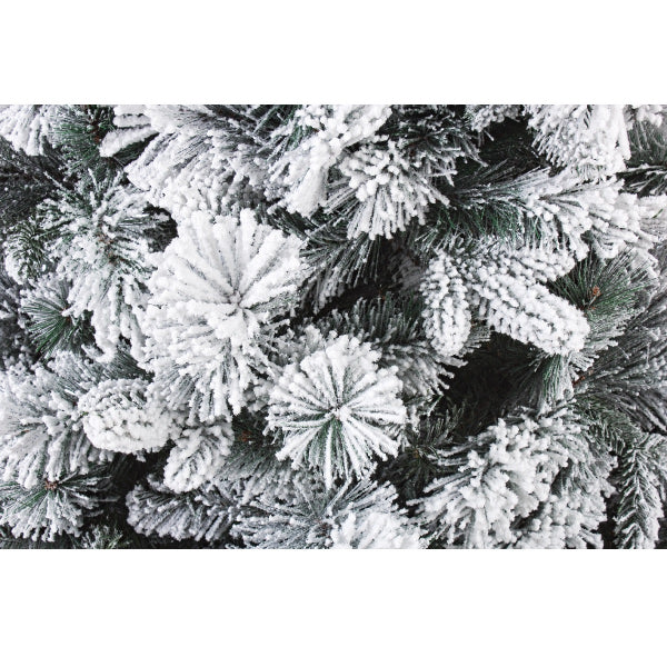 ALBERO DI NATALE GARLENDA 210CM INNEVATO