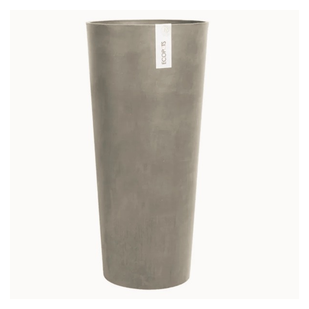 VASO TONDO ALTO AMSTERDAM TORTORA D33XH70CM