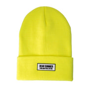 Cappello Dear Summer Giallo Fluorescente Fisura