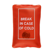 Scaldamani "Break in case of cold" Rosso Fisura