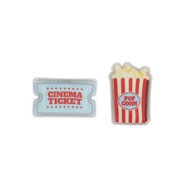 Scaldamani Design Popcorn e Biglietto Cinema Fisura