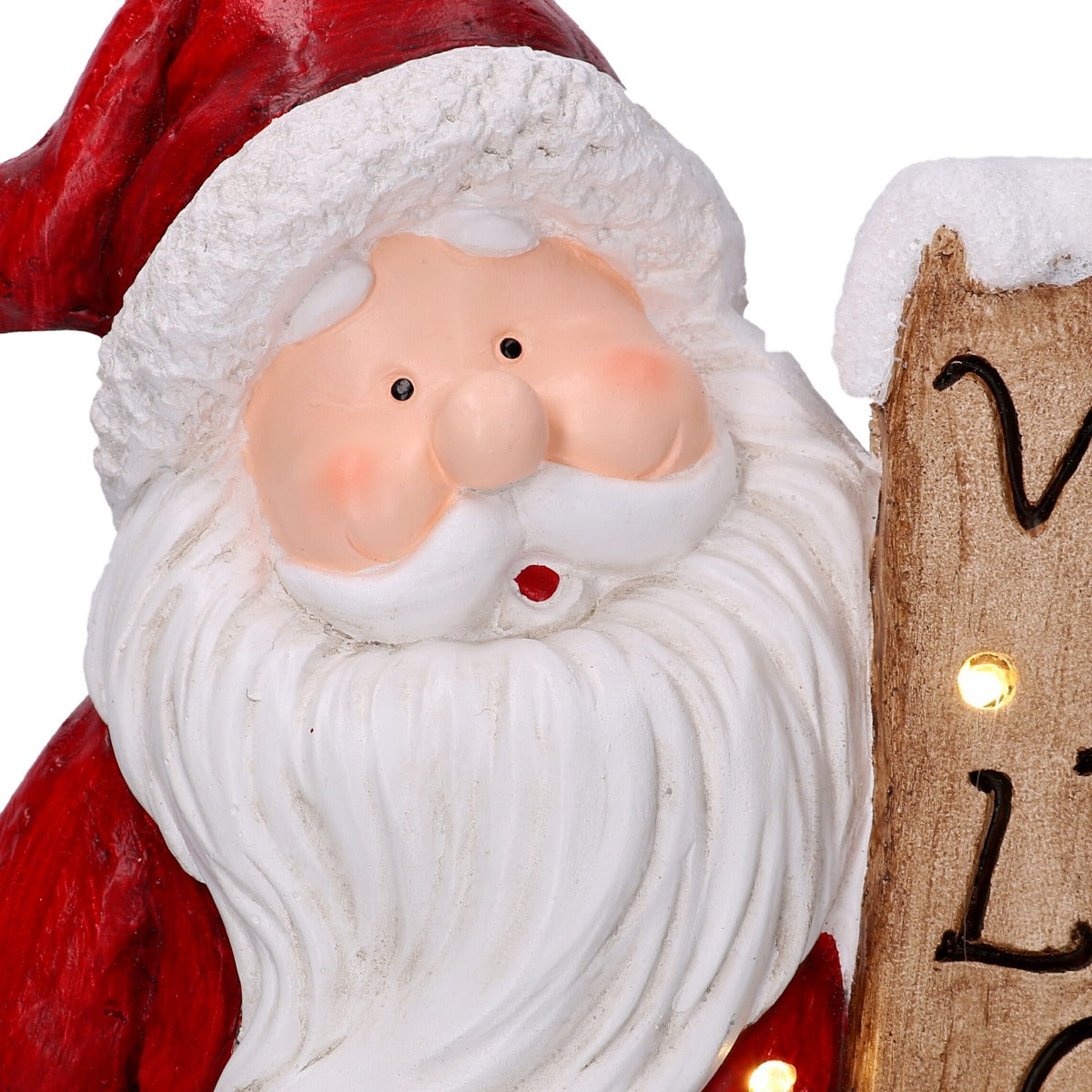 BABBO NATALE LED CON SCRITTA WELCOME