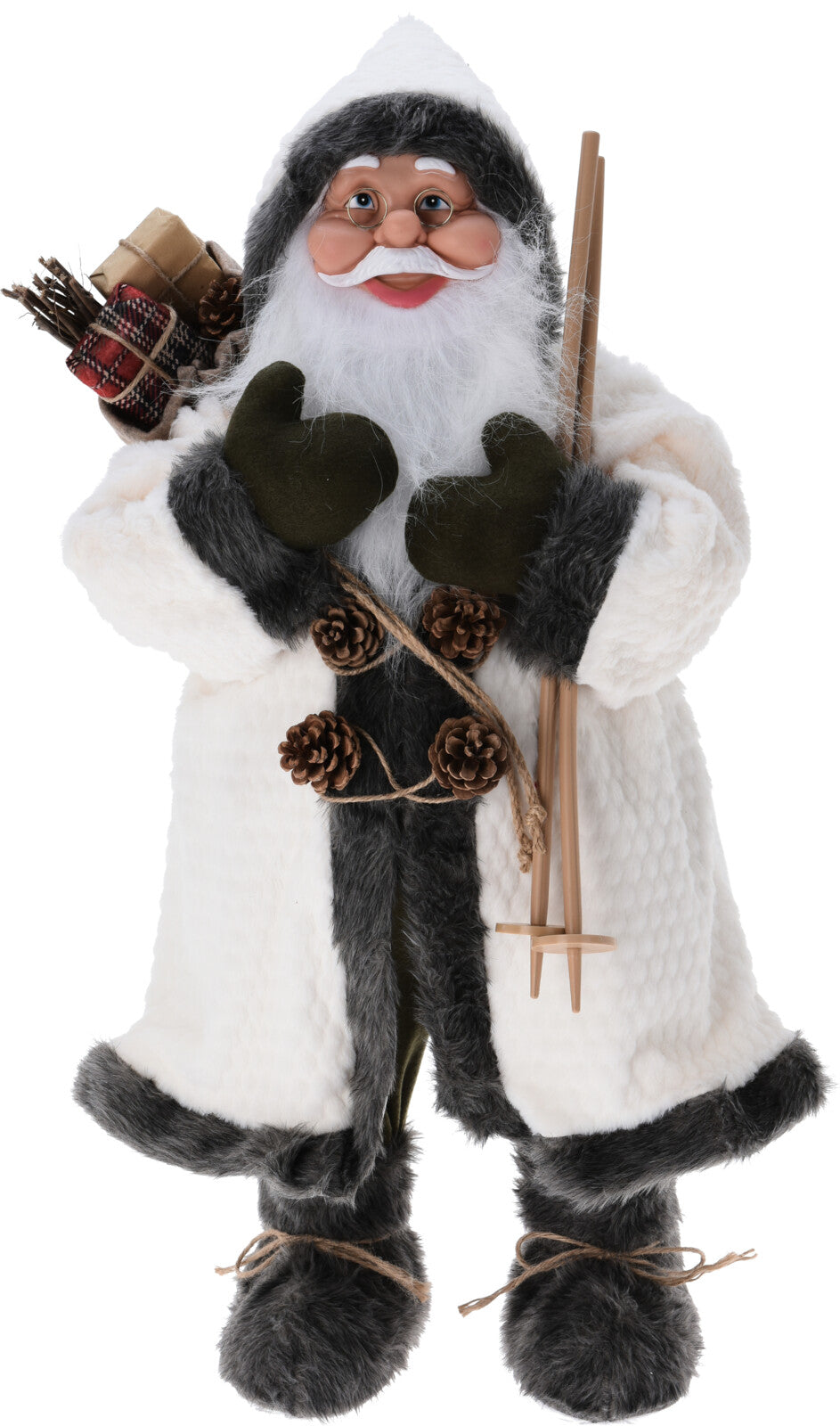 BABBO NATALE BEIGE H.57CM