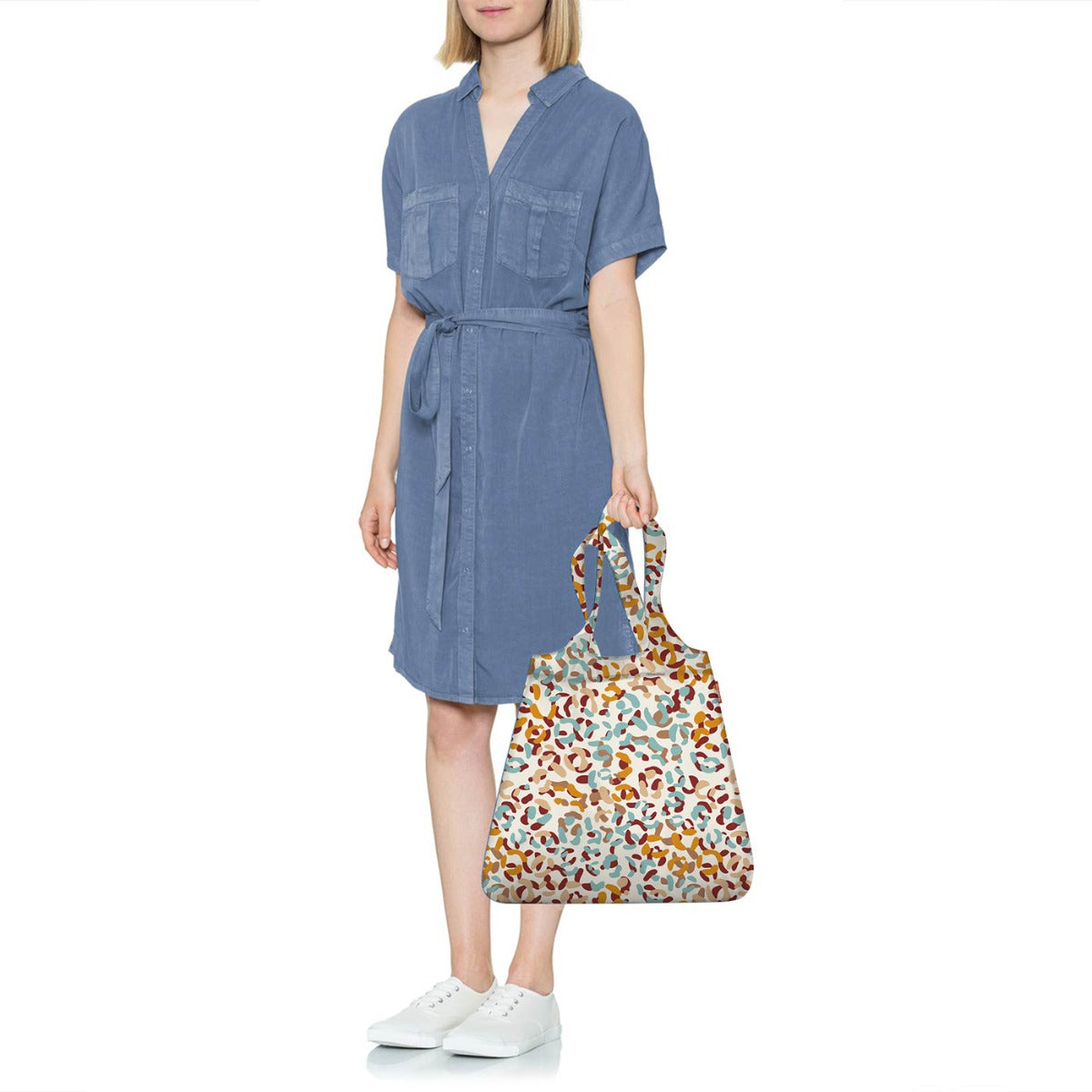 MINI MAXI SHOPPER COLLEZIONE SAFARI SAND
