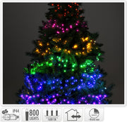 GHIRLANDA 800 LED, 16MT, MULTICOLORE
