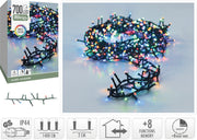 LUCI DI NATALE 700 LED, 14MT, 8 GIOCHI DI LUCE, MULTICOLORE