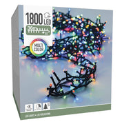LUCI DI NATALE 1800 LED, 36MT, 8 GIOCHI DI LUCE, MULTICOLORE