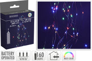 CASCATA 160 MICRO LED, 80X190CM, MULTICOLORE