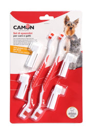 SET SPAZZOLINI PER CANI E GATTI
