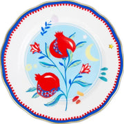 PIATTO DA FRUTTA/DESSERT IN PORCELLANA, CON MELOGRANO, MAMMA MIA
