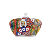 VASO OVALE REGINA DI CUORI 43X29 CM