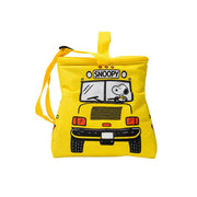Lunch Bag Snoopy School Bus Giallo Quy Cup