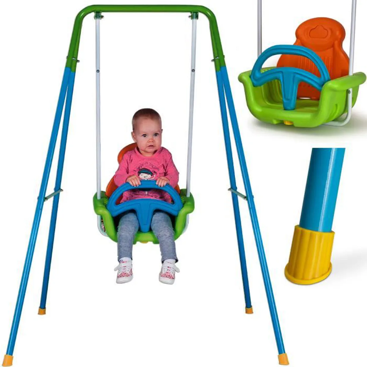 ALTALENA SWING SET BABY PER BAMBINI CON SEGGIOLINO
