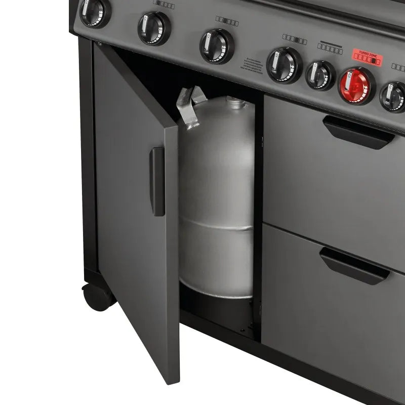 Barbecue à gaz turbo HYDE 4 SYKR