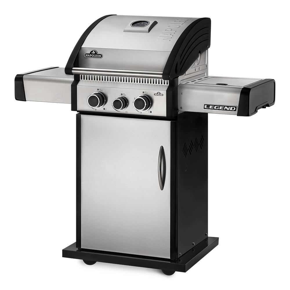 BARBECUE A GAS LEGEND 325 CON 2 BRUCIATORI E 1 FORNELLO 10,4 KW