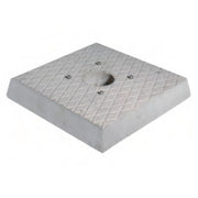 BASE FONTANA IN CEMENTO QUADRATA 30X30X5CM