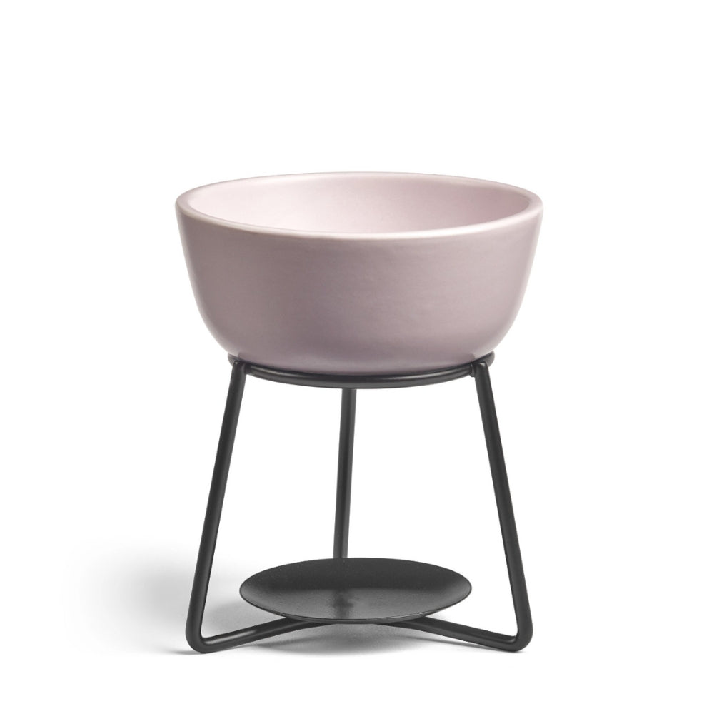 BRUCIATORE PER CANDELE PEBBLE - GREY LILAC