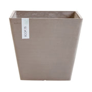 VASO QUADRATO ROTTERDAM TORTORA 40X40XH36CM