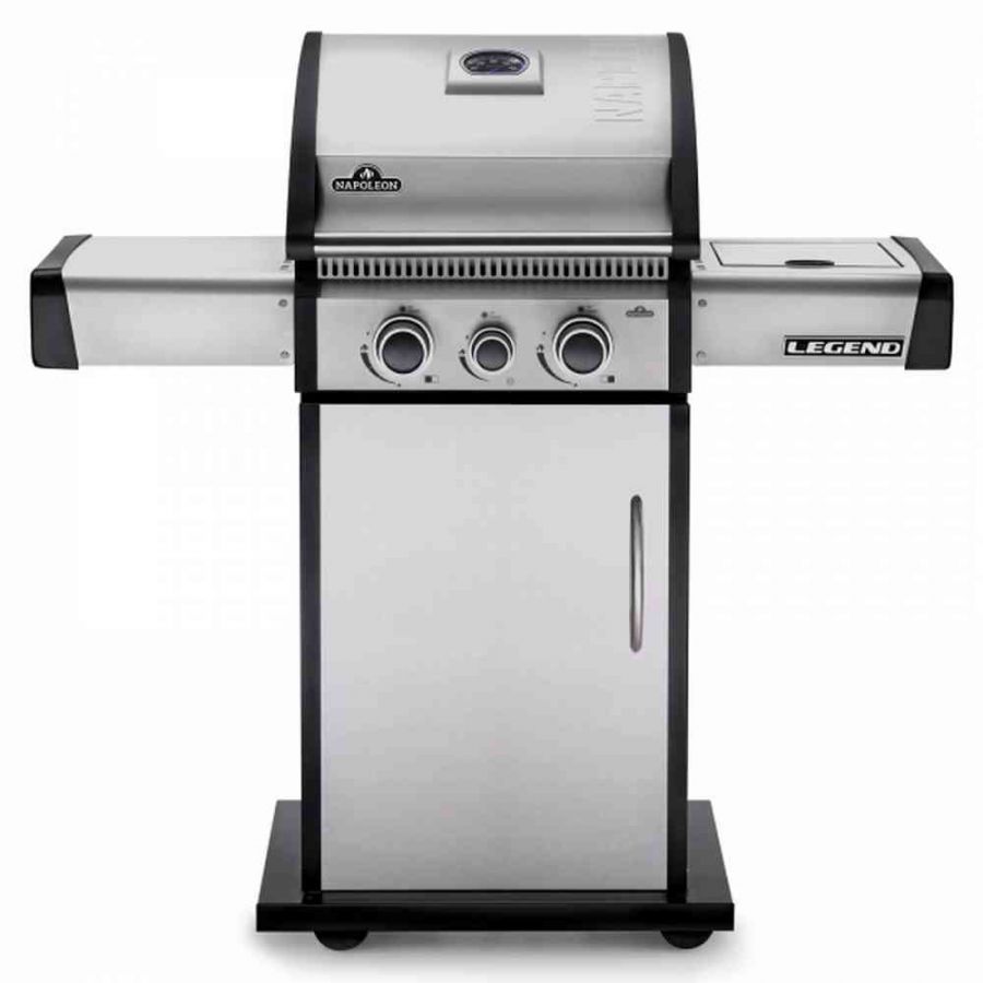 BARBECUE A GAS LEGEND 325 CON 2 BRUCIATORI E 1 FORNELLO 10,4 KW