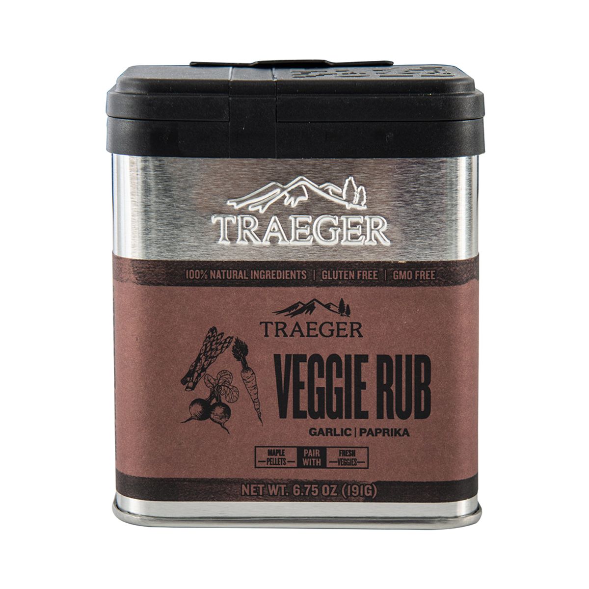 SPEZIE VEGETARIANE VEGGIE RUB 192GR