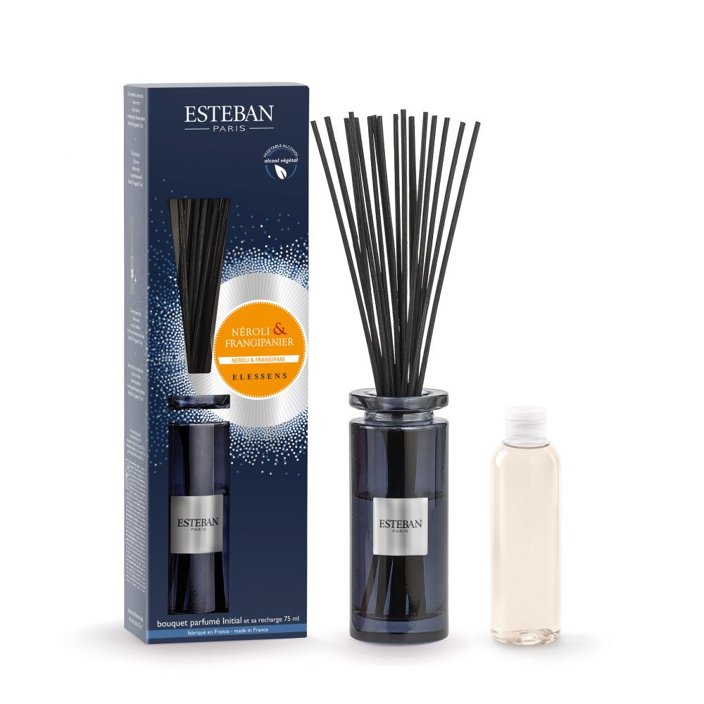 DIFFUSORE A BASTONCINO E RICARICA 75ML NEROLI&FRANGIPANI
