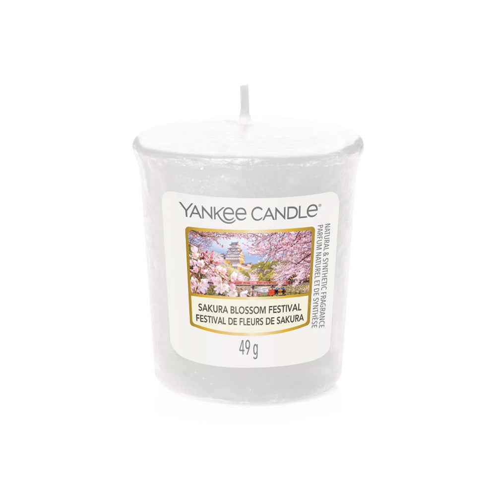 CANDELA PROFUMATA CLASSIC VOTIVE SAKURA BLOSSOM FESTIVAL
