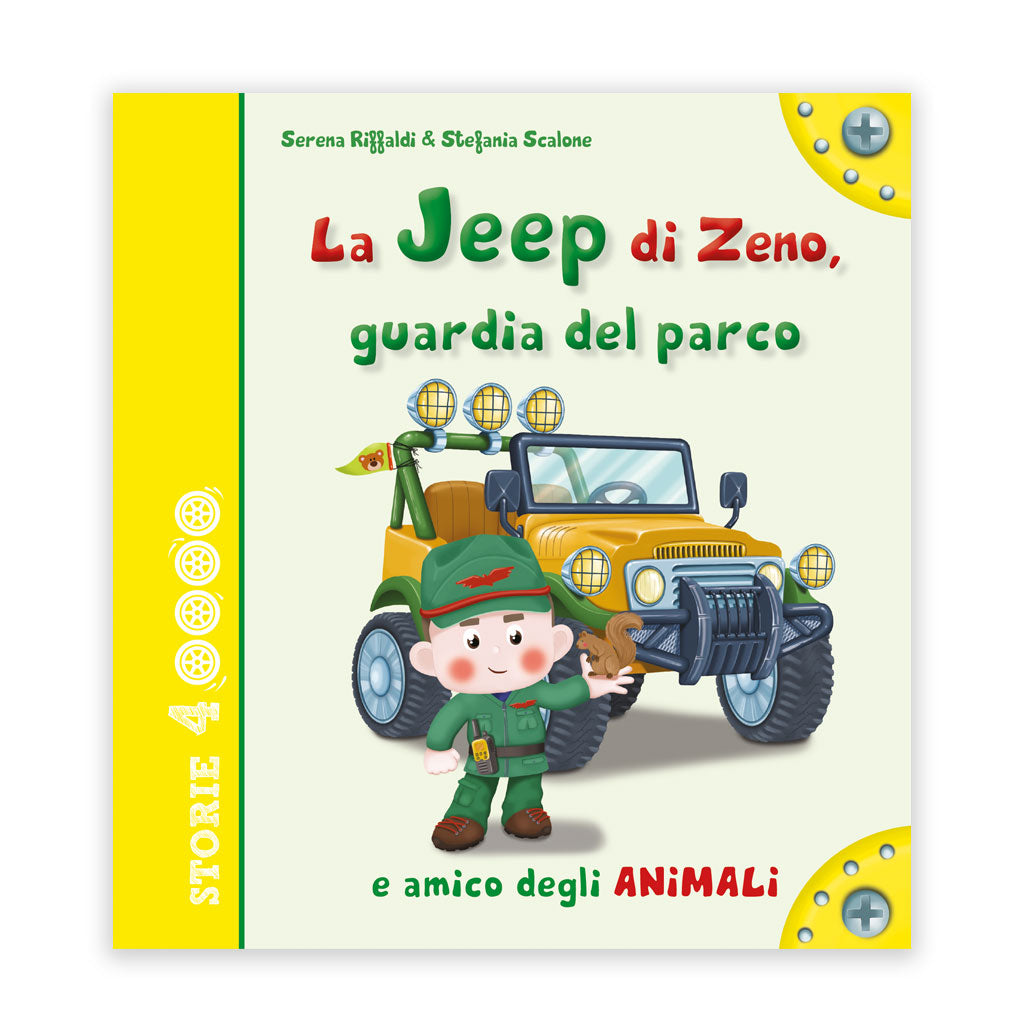 LIBRO LA JEEP DI ZENO GUARDIA DEL PARCO 4 RUOTE