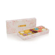 CONFEZIONE REGALO CON 10 TEA LIGHT E 1 PORTA CANDELA