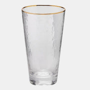 BICCHIERE IN VETRO "GOLDRIM" Ø8XH15CM 490ML