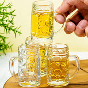 SET BICCHIERINI DA SHOT BOCCALE DI BIRRA 4 PEZZI