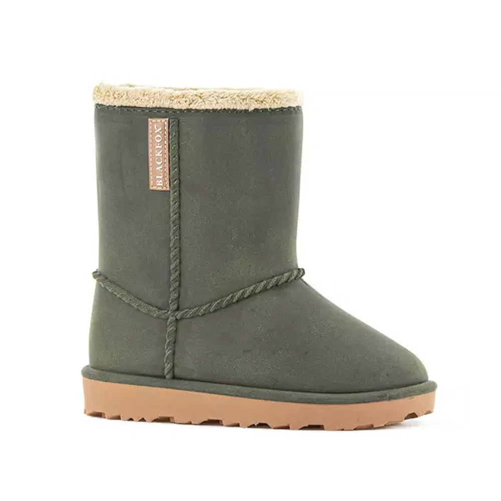 STIVALI INVERNALI IMPERMEABILI DA BAMBINO TG. 24/25 KAKI