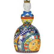 BOTTIGLIA OLIO IN PORCELLANA 1LT SICILY BLU