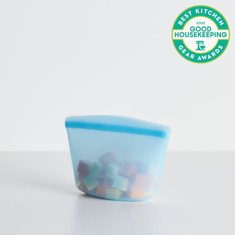 SACCHETTO BUSTA PER ALIMENTI RIUTILIZZABILE 100% SILICONE BOWL 2 CUP