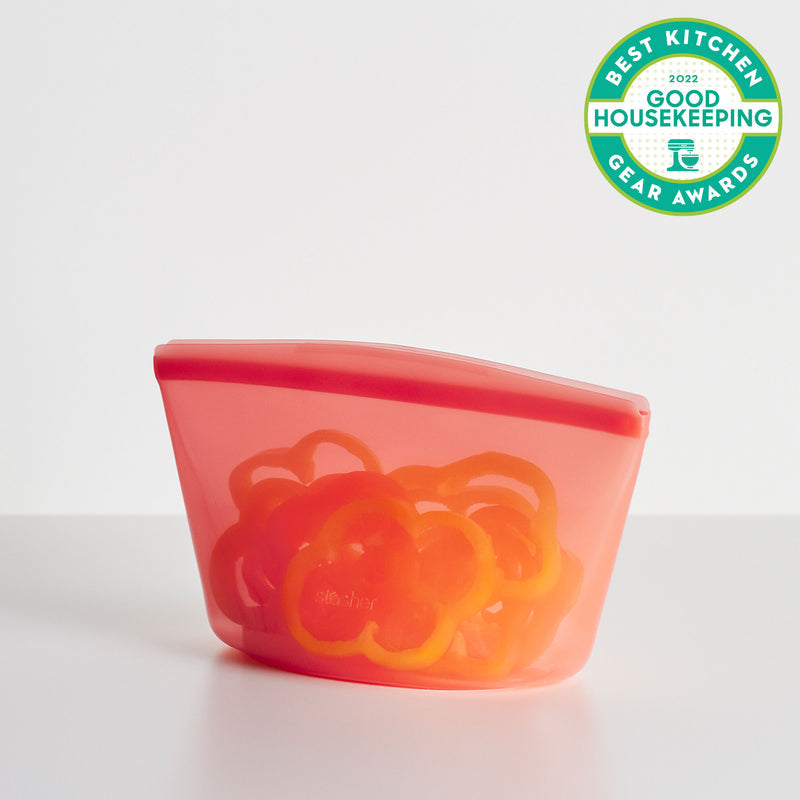 SACCHETTO BUSTA PER ALIMENTI RIUTILIZZABILE 100% SILICONE BOWL 6 CUP